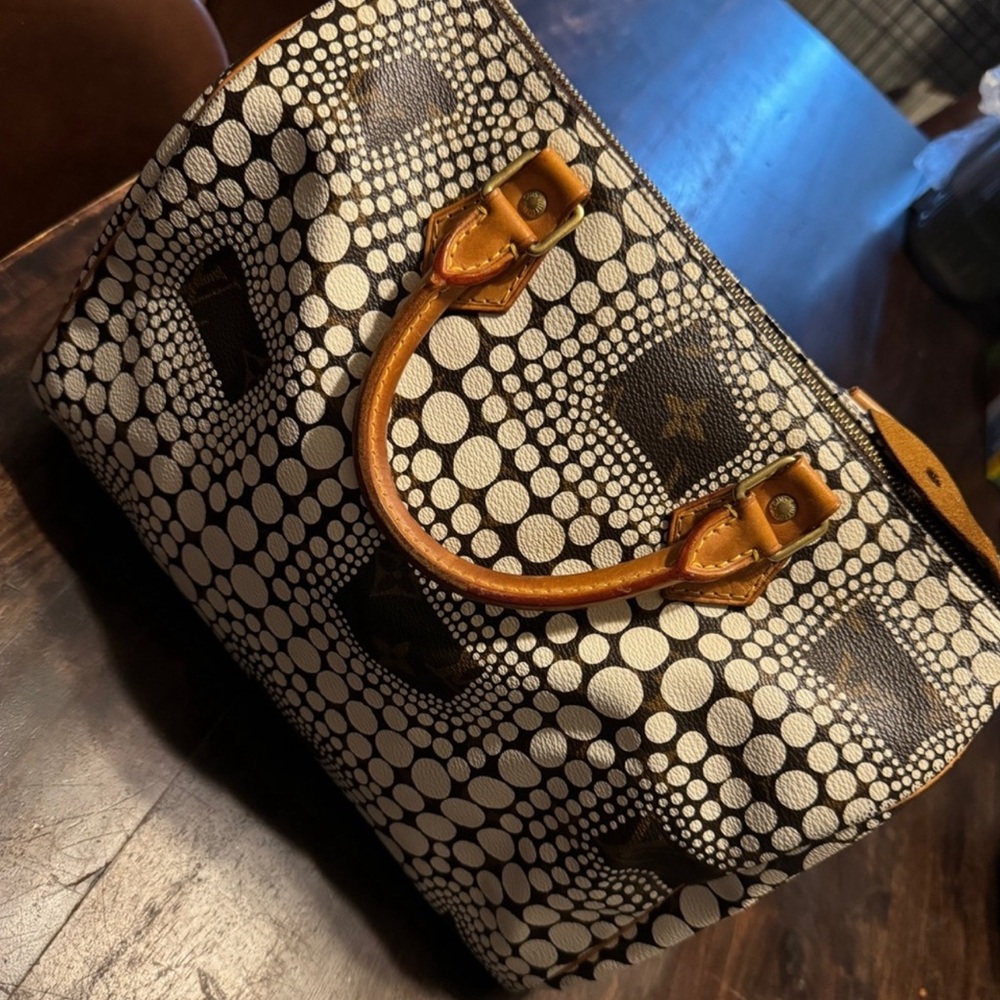 LOUIS VUITTON Yayoi Kusama Speedy Limited Edition 30 bag